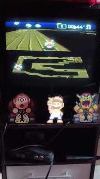 1'16"99 Ghost Valley 3 Super Mario Kart SNES Time Trial PAL