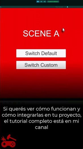 Scene Transitions for Unity – Included in RossoForge-Scenes