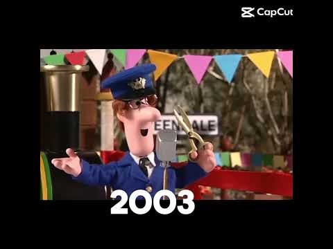 Postman pat evolution 1981-2016