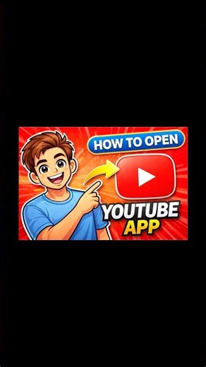 How to open YouTube app #YouTubeShorts#YouTubeTips#HowToOpenYouTube#YouTubeTutorial#BeginnerGuide