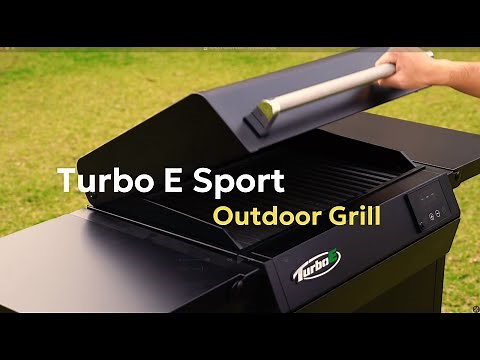 PlugNGrill Turbo E Sport | Compact Infrared Outdoor Electric Grill with Faster Preheat
