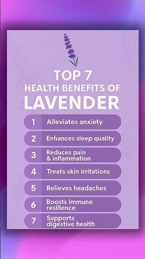 Top 7 Ways Lavender Helps Your Body