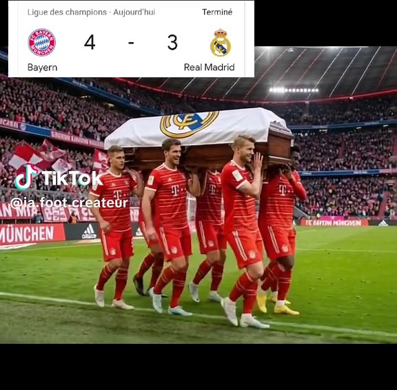 #ChampionsLeague @body animation Real Madrid no longer have the means to return to Spain; they have left the Champions League.