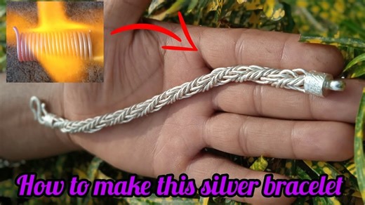 63K views · 853 reactions | Silver bracelet making process | Hallmark Jewelry making | Facebook