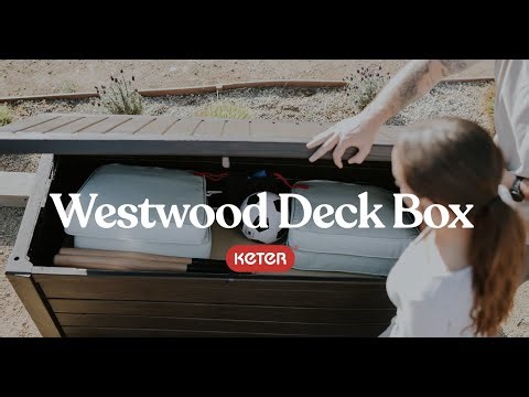 Westwood Deck Box: Outdoor Storage for a Clutter-Free, Adventure-Ready Backyard