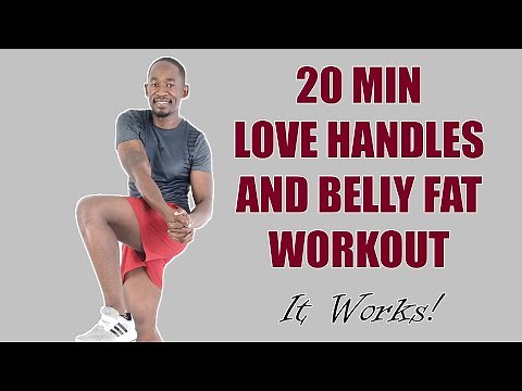 20 Minute Standing Love Handles and Belly Fat Workout That Works