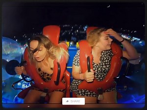 Slingshot Ride Girls Puppies