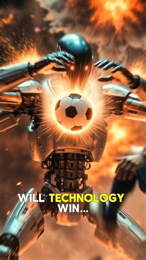 Cristiano Ronaldo vs Robot Goalie – Epic Sci-Fi Match #Ronaldo#FootballSkills#SciFiFootball#football