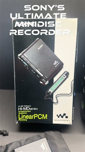 Sony MZ-RH1 – The Final Hi-MD Walkman 🎧 | End of an Era