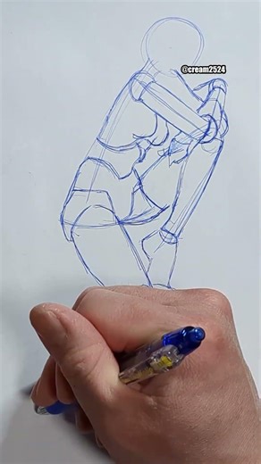 【NO.172】これを知れば筋肉の描写が楽になる #イラスト #イラスト成長記録