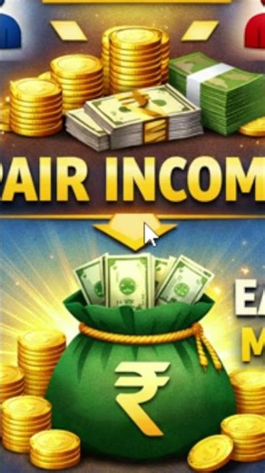 Pair Income//#shorts