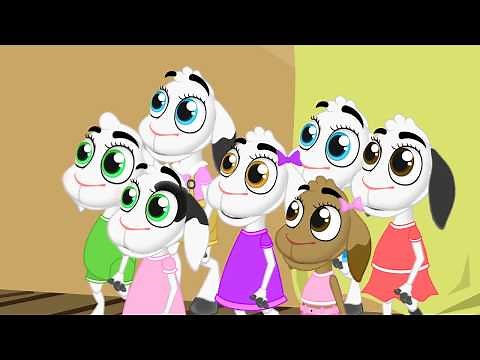 Serigala dan Tujuh Anak Domba | Cerita Sebelum Tidur | Indonesian Fairy Tales And Stories