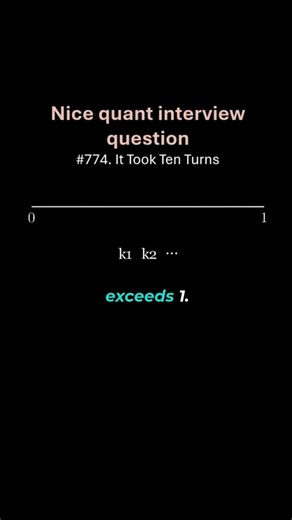 Quant Interview Question #quant