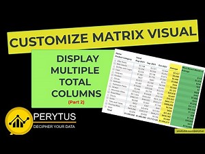 Maximizing Power BI Matrix Visual: Displaying Multiple Totals for Better Insights - Part 2