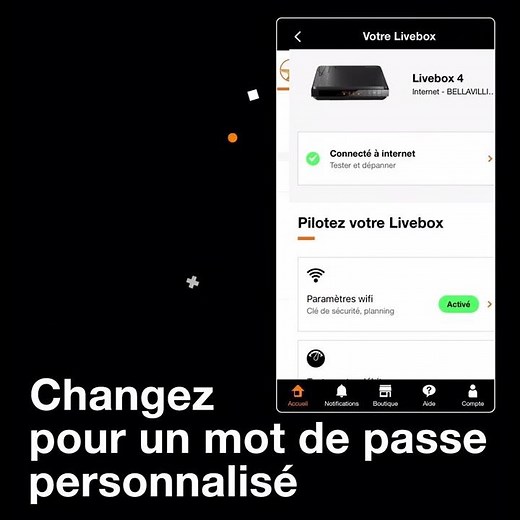 Orange et moi : Personnaliser sa clé wifi