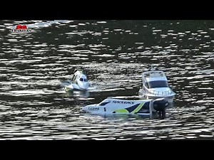 H-King Marine Hydrotek F1 Tunnel Hull Racing Boat ARR buddy rescue!