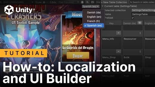 Localization in Unity6 (本地化工具)