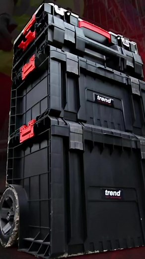 Stay organised and efficient with the Trend Storage System - the ultimate solution for busy tradesmen. With its innovative modular design and convenient wheeled cart, this system offers a seamless storage solution for all your needs. Easily sort and access your tools, equipment, and supplies, saving you valuable time and effort. Don't let clutter slow you down, invest in the Trend Storage System today and experience a new level of productivity! Visit https://bit.ly/3pVDz59 ----------------------