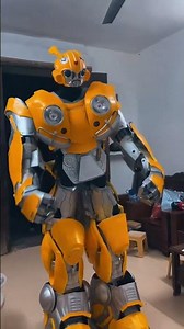 Real-life wearable Transformers warm-up props mecha