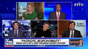 51K views · 4.7K reactions | The mask is a sacred token to Joe Biden. #TheFive | Jesse Watters | Facebook