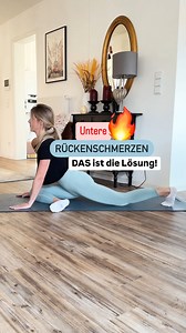 UNTERE RÜCKENSCHMERZEN⁉️ 🔸 Speichere dir die Übung ab, damit du sie bei deinem nächsten #mobilitytraining ausprobieren kannst! 💡 Eine nicht seltene Ursache für untere Rückenschmerzen ist ein fester verspannter M. Piriformis! ➡️ Dieser Muskel sitzt direkt unter der Gesäßmuskulatur und neigt bei Personen, die viel sitzen bzw. wenig bewegen und allgemein eine eher mangelnde Mobilität in der Hüfte haben, zu Verspannungen! 👉🏼 Diese Verspannungen können zu unteren Rückenschmerzen führen, die gerne