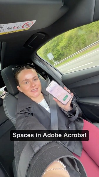 #ad Student Spaces in Adobe Acrobat