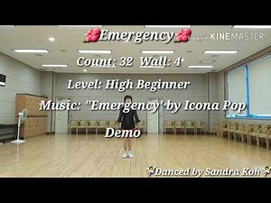 Emergency (Line Dance) Frank Trace - July 2015