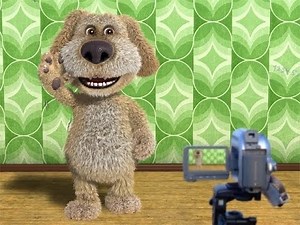 TALKING BEN DOG Game App For Kids Cartoon Movie Enjoy!