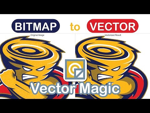 TUTORIAL VECTOR MAGIC - CARA MENGUBAH GAMBAR BITMAP KE VEKTOR DALAM SEKEJAP