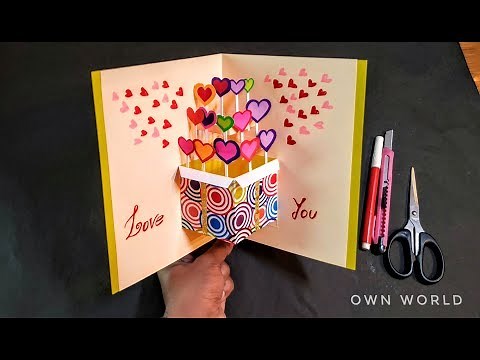 Beautiful Birthday Greeting Card Idea | DIY Birthday POP-UP card |DIY GREETING cards for birthday