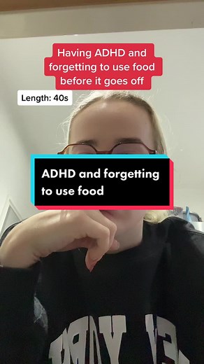 ADHD & forgetting to use food before it goes off.. this is a such a struggle in my life as just have no awareness of time. Did I use i 2 days ago or is it more like a week? Who knows because I don’t. Any tips appreciated on how you deal with this! #adhdfood #adhdforgetfullness #adhdforget #adhdtimeblindness #adhdtime #adhdfixation #adhdtips