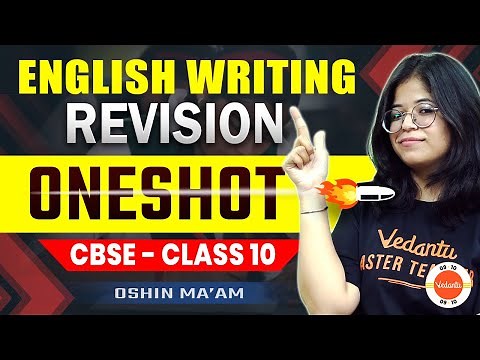 Class 10 English Writing Section in One Shot! 🎯 Letter/Analytical Paragraph 🔥 CBSE Board Exam 2024
