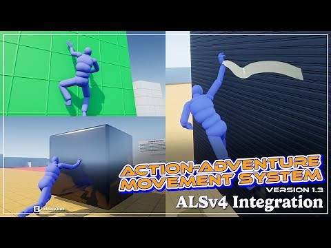 Action-Adventure Movement System x Advanced Locomotion System v4(ALSv4) Integration Tutorial