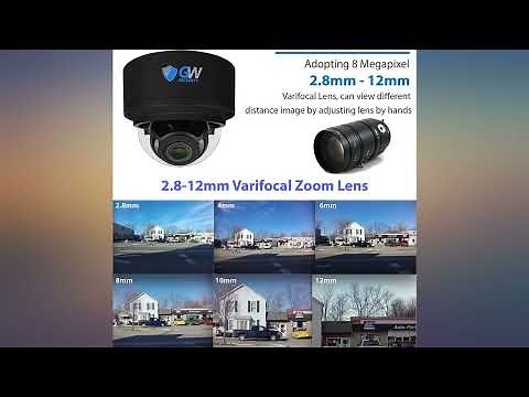 GW Security 8 Channel 4K NVR 8MP (3840x2160) H.265+ IP PoE Security Camera System review