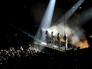 Girls Aloud - Untouchable 24 April Manchester Out Of Control Tour 2009