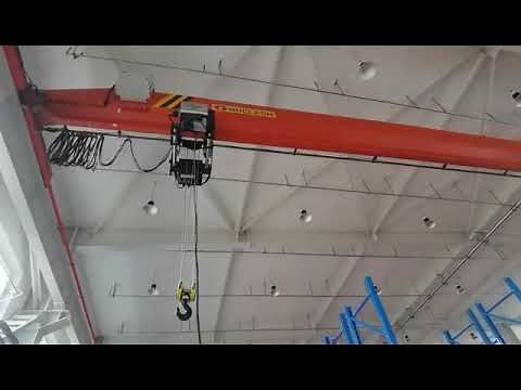NR Monorail Hoist Running on EOT Crane