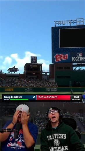 40 reactions | Pitcher vs. hitter in an MLB The Show Home Run Derby! Presented by Arena Club | Talkin' Baseball | Facebook