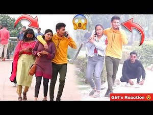 Hugging Random cute 😍 Girls prank 🤣🤣 | prank in india 2021 || Harshit PrankTv