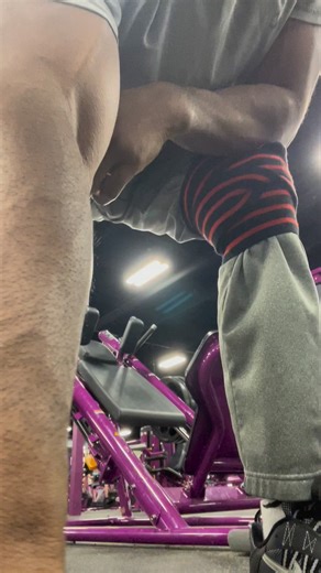 The reverse hack squat is a weightlifting exercise and a variation of the traditional hack squat, performed by facing the backrest of the machine. This exercise is designed to target the muscles in the legs, particularly the posterior chain. Unlike the regular hack squat, which focuses on the quadriceps, the reverse hack squat emphasizes the glutes and hamstrings. It involves a controlled squatting motion while positioned against the machine's back pad. Planet Fitness #planetfitness #squat #fitn