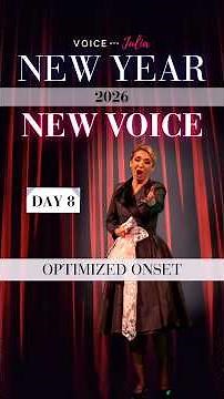 New Year New Voice – Day 8: Optimized Onset and Vocal Fold Closure #NewYearNewVoice #VocalOnset