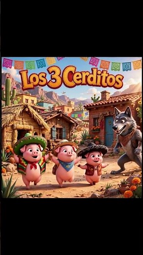 Los 3 Cerditos y el lobo feroz | Canciones Infantiles para Bailar