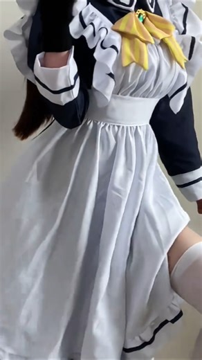 ​👗 Cute Maid Dance Challenge! ✨ #Shorts