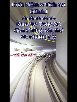 Karaoke Còn Chút Gì Để Nhớ Tone Nữ Hoài Niệm & Tình Ca | TAS BEAT