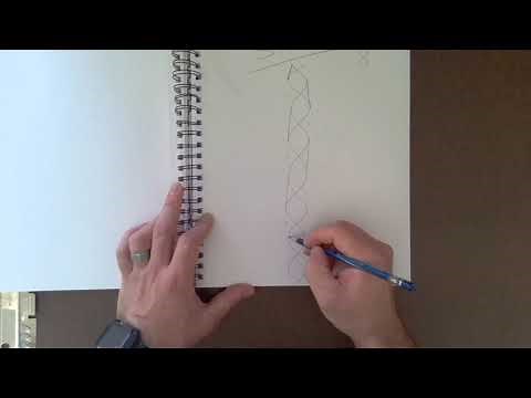 How to draw a Ribbon - SPIRAL