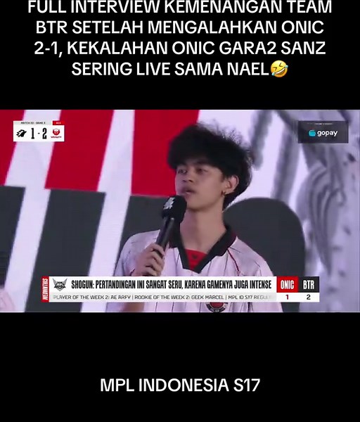 BTR Pecahkan Kemenangan ONIC di MPL S17