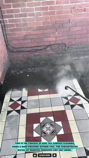 Practical Tool Tile Floor Cleaning System for Property Maintenance Workers #innovationtools