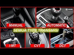 Here Are All Types of Car Transmissions | Explanation (Manual, AT, AMT, iMT, CVT, DCT)
