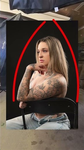 Clean Studio Portrait Using a 3 Light Setup