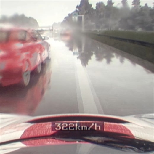 SLIPPERY CRASH: Koenigsegg Jesko Attack Skid to Disaster on Wet Autobahn! #fblifestyle | Raceluxius Horizon