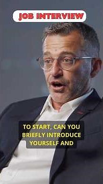 How to Introduce Yourself Perfectly in an Interview 🔥 | Top questions and best answers #shorts